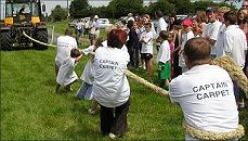 Sponsor's T-shirts in the Team Challenge in 2003